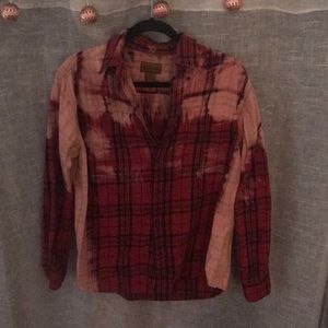 Acid Wash Red Flannel